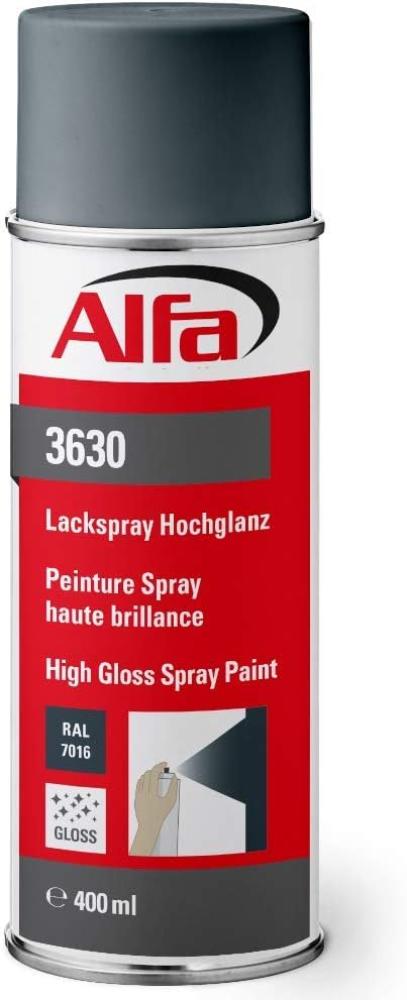 Alfa Lackspray 400 ml Hochglanz RAL 7016 (Anthrazit)